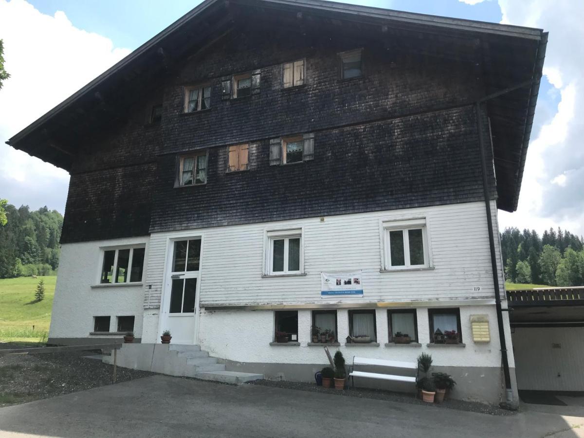 Ferienwohnung Morgentau Am Rande Der Wildnis Sibratsgfäll Exterior foto